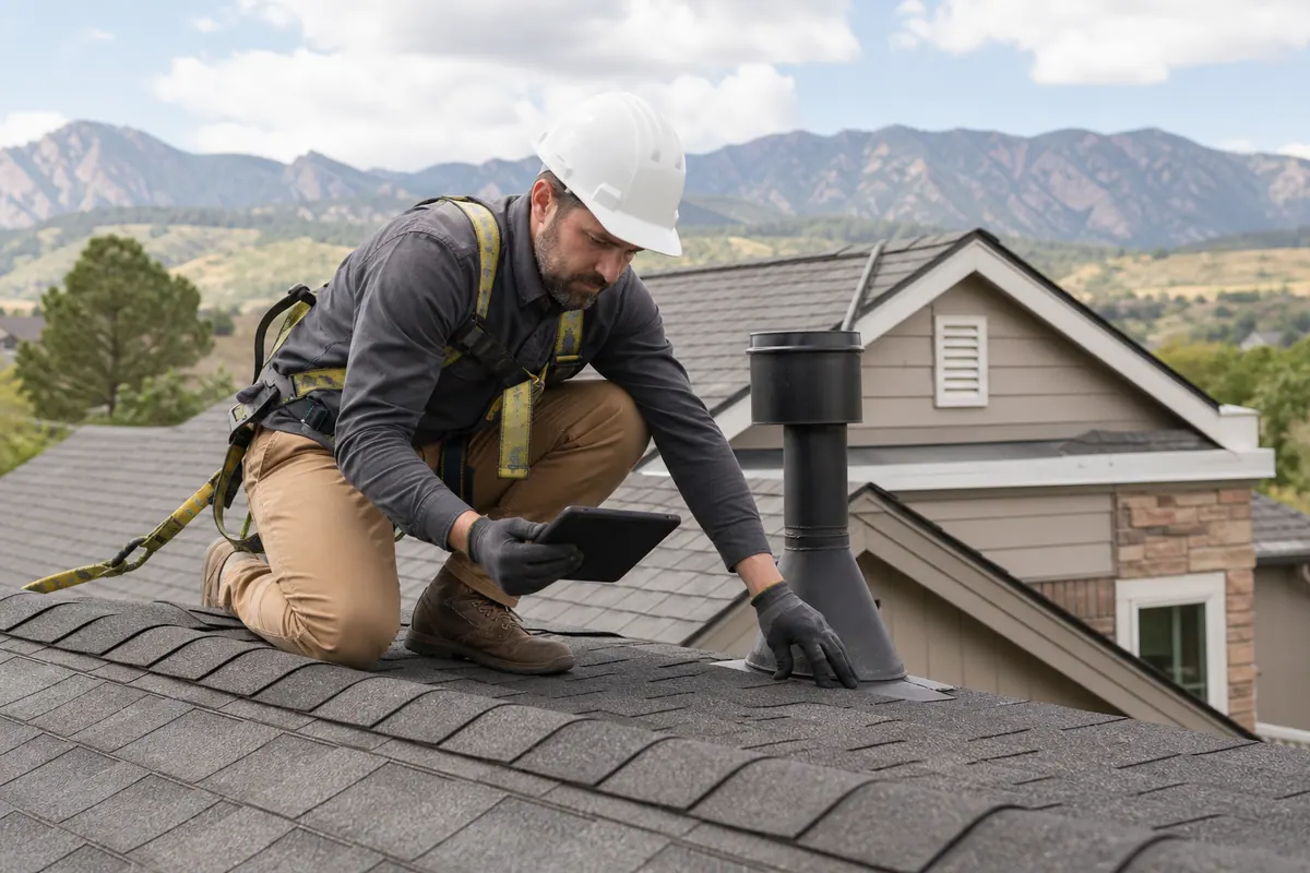 Hands-on roof evaluation